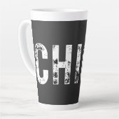 Chio! - Textentwurf für Spaß und Ausdrücke Milchtasse (Linke Ecke)