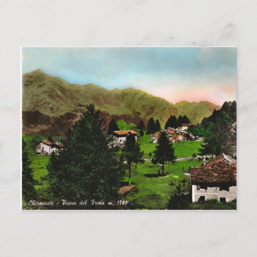 Chiomonte, Piana del frois Postkarte (Vorderseite)