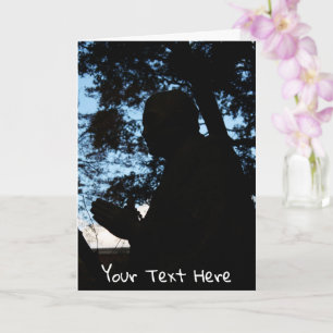 Chion-in-Tempel-Silhouette, Kyoto, Japan Karte