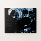 Chion-in-Tempel-Silhouette, Kyoto, Japan Puzzle (Horizontal)