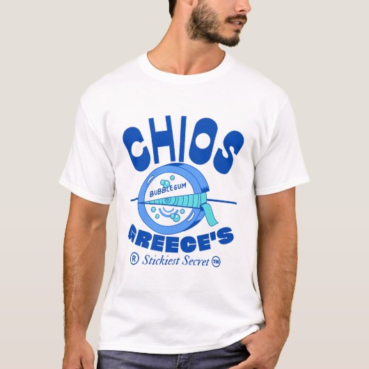 Chios Greece's stickiest secret T-Shirt (Vorderseite)