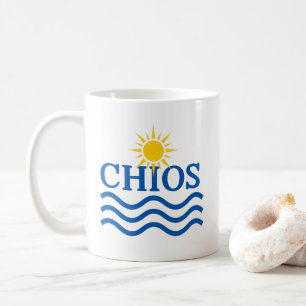 CHIOS Griechenland, Sun Waves Kaffeetasse