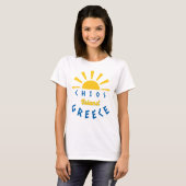 Chios Island, Griechenland - Sunshine Women's T-Shirt (Vorne ganz)