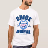 Chios: my breath is 100% medieval T-Shirt (Vorderseite)