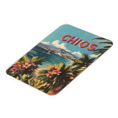 Chios Vintag Magnet (Linke Seite)