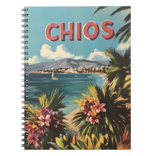 Chios Vintage Notizblock (Vorderseite)