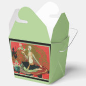 Chiostri Art Deco Party Favor Box Geschenkschachtel (Offen)