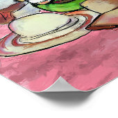 Chiot et chapeaux poster (Ecke)