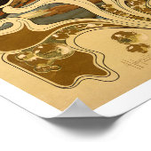 Chiozza e Turchi Italienisches Seifenlabel Poster (Ecke)