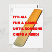 Chip A Reed Postkarte (Vorne/Hinten)