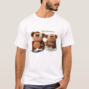 Chip Affen Kinder Funny T Shirt