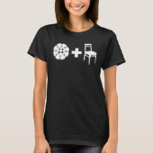 Chip And A Chair Poker T-Shirt (Vorderseite)