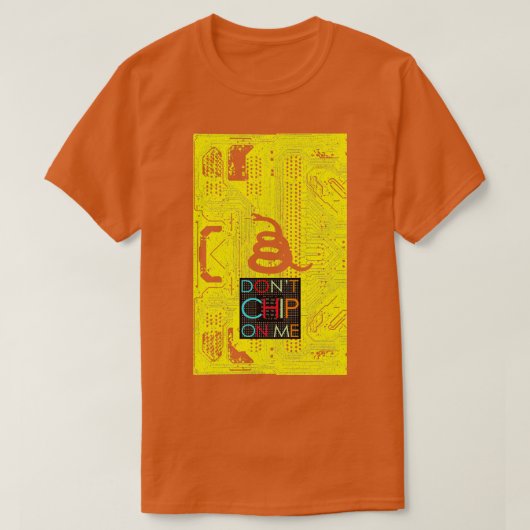 Chip auf mich T-Shirt (Design vorne)