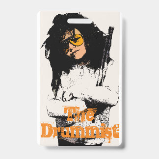 Chip Barkhouse ist das Drummist. Vip-Durchlauf Ausweis