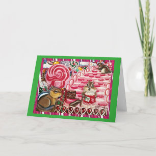 Chip Besuchs Frau Elizabeth Note Card Feiertagskarte