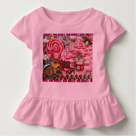 "Chip besucht Frau Elisabeths Peppermint World! Baby T-shirt