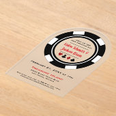 Chip Casino Lugano Poker Acryleinladungen (Ablage )