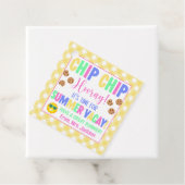 Chip Chip Hooray Es ist Zeit für Sommerferien Leck Geschenkanhänger (Beispiel)