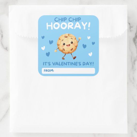 Chip, Chip, Hooray! Valentine Cookie Stickers (Tasche)