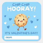 Chip, Chip, Hooray! Valentine Cookie Stickers (Vorderseite)