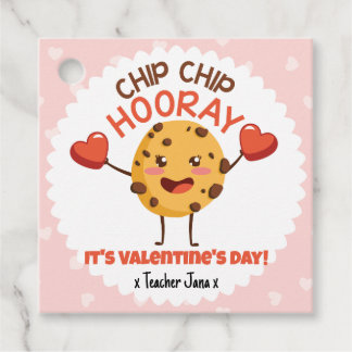 Chip Chip Hurra, es ist Valentinstag Geschenkanhänger
