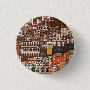 Chip-Computertechnologie Button