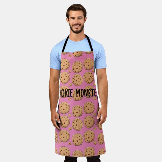 Chip Cookie All-over-Print-Schürze Schürze (Getragen)