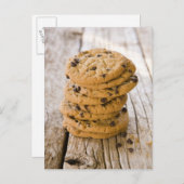 Chip-Cookies 2 Postkarte (Vorne/Hinten)