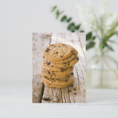 Chip-Cookies 2 Postkarte (Stehend Vorderseite)