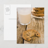 Chip-Cookies Postkarte (Vorne/Hinten)