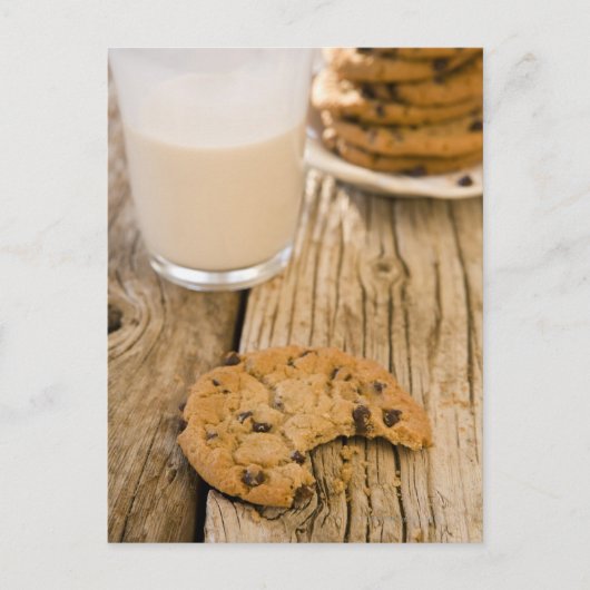 Chip-Cookies Postkarte (Vorderseite)