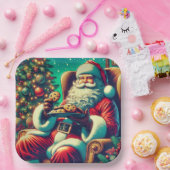 Chip-Cookies von Santa Chocolate | Weihnachten Pappteller (Party)