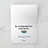 Chip denkt über Ihre Karte nach (Innenseite)