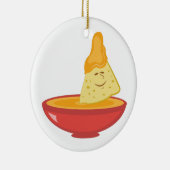 Chip & Dip Keramik Ornament (Rechts)