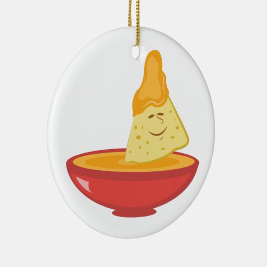 Chip & Dip Keramik Ornament (Rechts)