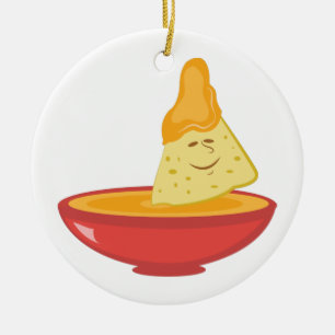 Chip & Dip Keramik Ornament