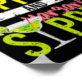 Chip Dippin und Margarita Sippin Cinco de Mayo Poster (Ecke)