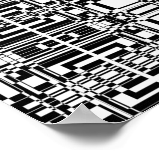 Chip für künstliche Intelligenz Poster (Ecke)