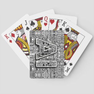 Chip für künstliche Intelligenz Spielkarten