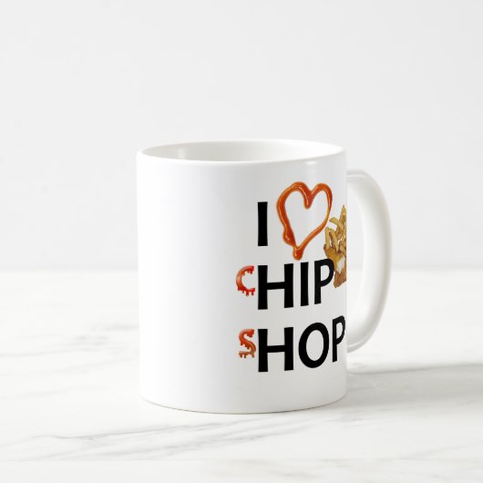 Chip-Geschäfts-Tasse Kaffeetasse (VorderseiteRechts)