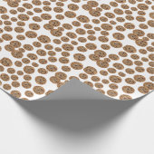 Chip-Keks Schokolade Geschenkpapier (Ecke)