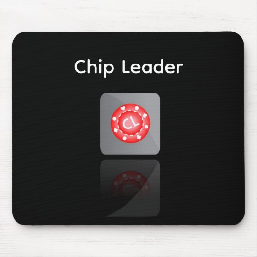 Chip Leader-App Mousepad (Vorne)