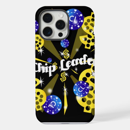 Chip Leader Dollarzeichen iPhone Hülle (Rückseite)