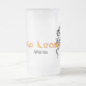 Chip Leader® Macao Bier-Tasse Mattglas Bierglas (Mittel)