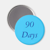 Chip Magnet für 90 Tage (Vorderseite/Rückseite)