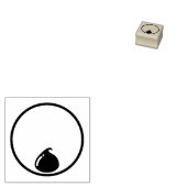 Chip mit Circle & Chocolate Gummistempel (Stempel)