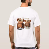 Chip Monkeys Funny T Shirt (Rückseite)