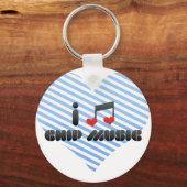 Chip Music Fan Schlüsselanhänger (Vorderseite)