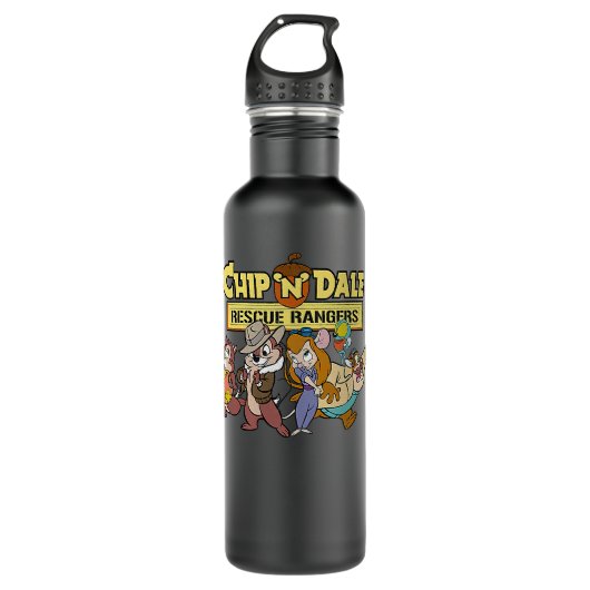 Chip N Dale Goofy Group Rescue Edelstahlflasche (Vorderseite)