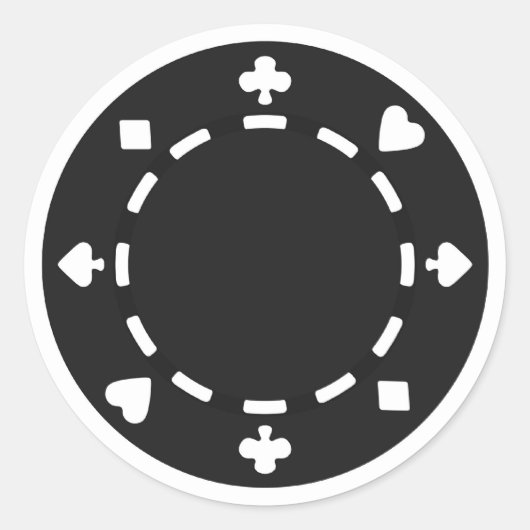 Chip Runder Aufkleber (Vorderseite)